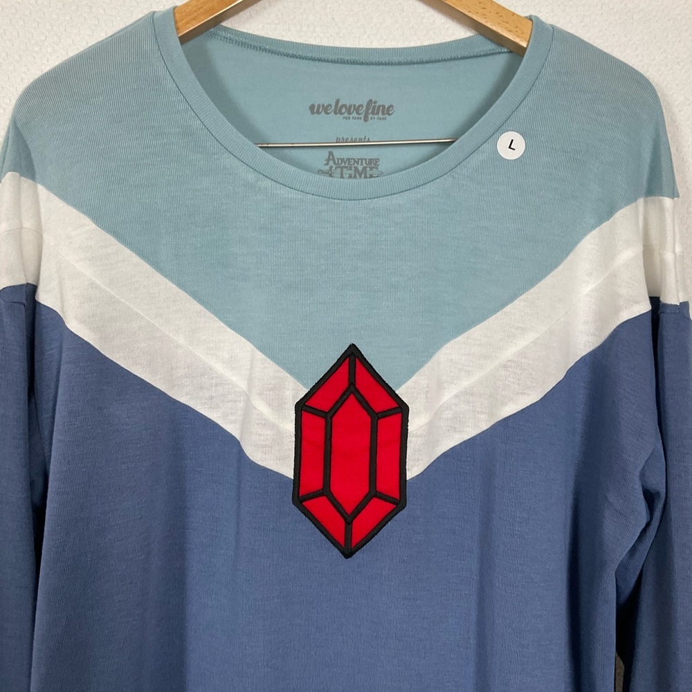 WeLoveFine x Adventure Time Ice Ice Hacci Sweater Lg Ice Queen Cartoon Network - Picture 2 of 4